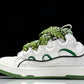 Lanvin Curb Sneaker 'White Green'