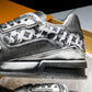 Louis Vuittоп Trainer Low 'Black Distressed'