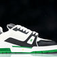 Louis Vuittоп Trainer Low 'Black White Green Sole'