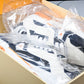 Louis Vuittоп Trainer Low 'Black White Orange Sole'