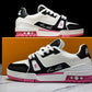 Louis Vuittоп Trainer Low 'Black White Pink Sole'