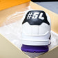 Louis Vuittоп Trainer Low 'Black White Violet Sole'