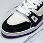Louis Vuittоп Trainer Low 'Black White Violet Sole'