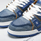 Louis Vuittоп Trainer Low 'Damier Blue Brown'