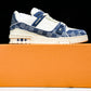 Louis Vuittоп Trainer Low 'Damier White Blue'
