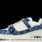 Louis Vuittоп Trainer Low 'Damier White Blue'