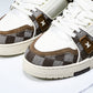 Louis Vuittоп Trainer Low 'Damier White Brown'