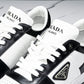 Prada Downtown Sneaker 'White Black'