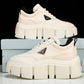 Prada Platform Chunky Sneaker 'Cream'