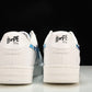 A Bathing Ape Bape Sta 'White ABC Camo - Blue'