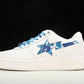 A Bathing Ape Bape Sta 'White ABC Camo - Blue'