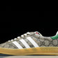 Guссi x Gazelle 'Beige GG Monogram'