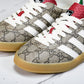 Guссi x Gazelle 'Beige GG Monogram'
