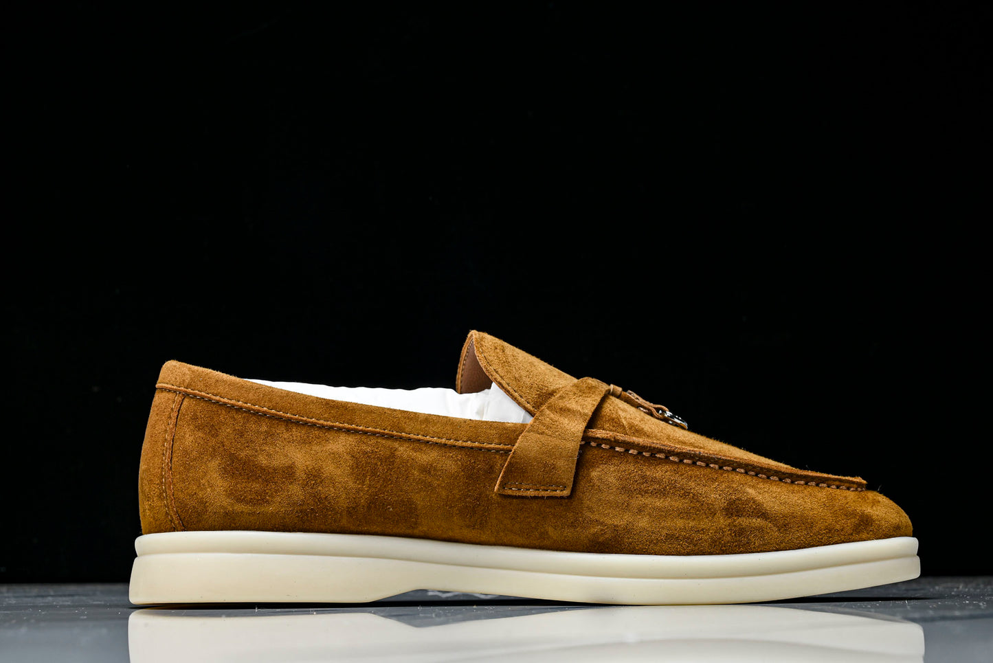 Loro Piana Summer Charms Walk Loafer 'Cocoa Brown'