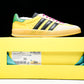 Guссi x Gazelle 'Yellow Green Velvet'