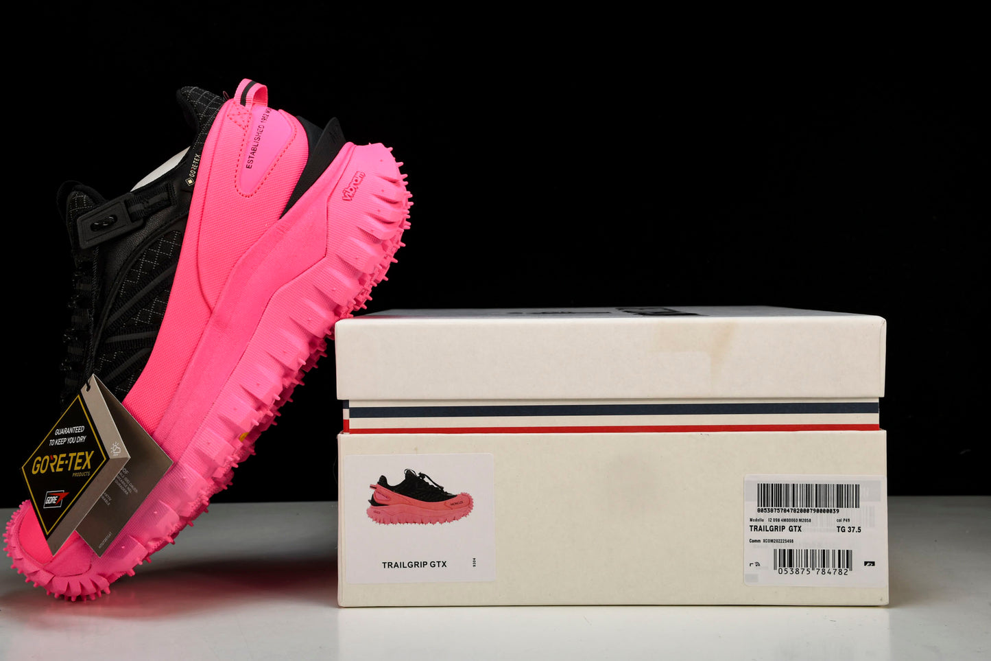 Moncler Trailgrip GTX 'Pink Black'