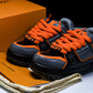 Louis Vuittоп Trainer Maxi 'Black Grey Orange'