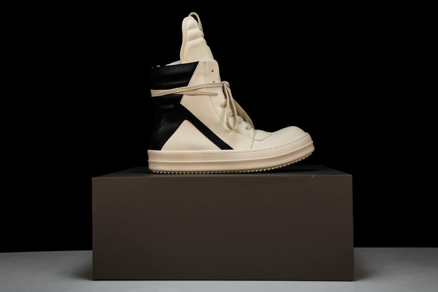 Rick Owens Geobasket 'Milk'