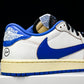 Travis Scott AJ1 Retro Low OG x Fragment ‘Sail Military Blue’