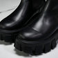 Prada Monolith Chelsea Boots 'Black'