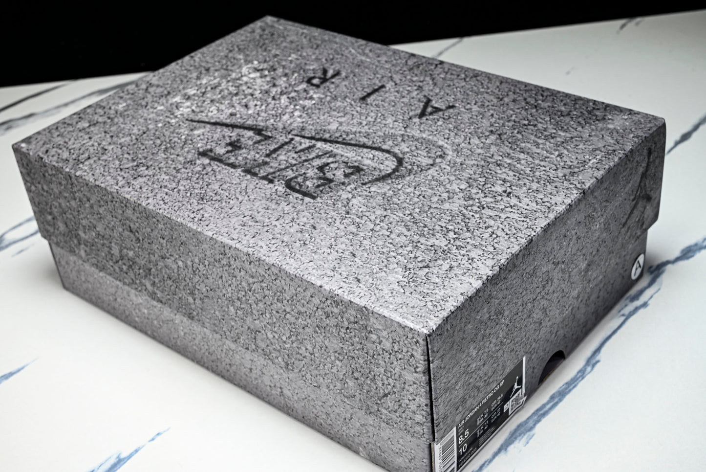 Nigel Sylvester x AJ4 Retro OG Brick by Brick 'Grey' (Unreleased)