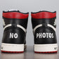 AJ1 Retro High "Not for Resale" Varsity Red