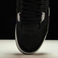 AJ4 Retro 'Black Canvas'