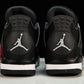 AJ4 Retro 'Black Canvas'