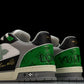 Louis Vuittоп Trainer Low Velcro Strap 'Green Black'