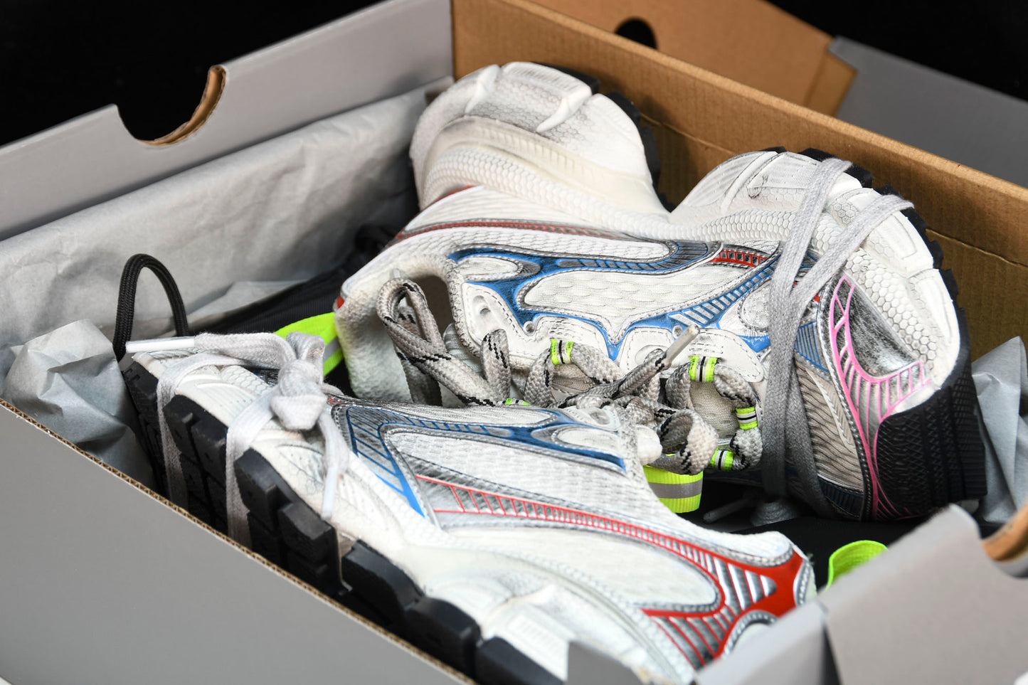 3XL Sneaker 'White Red Blue'