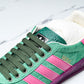 Guссi x Gazelle 'Green GG Monogram'
