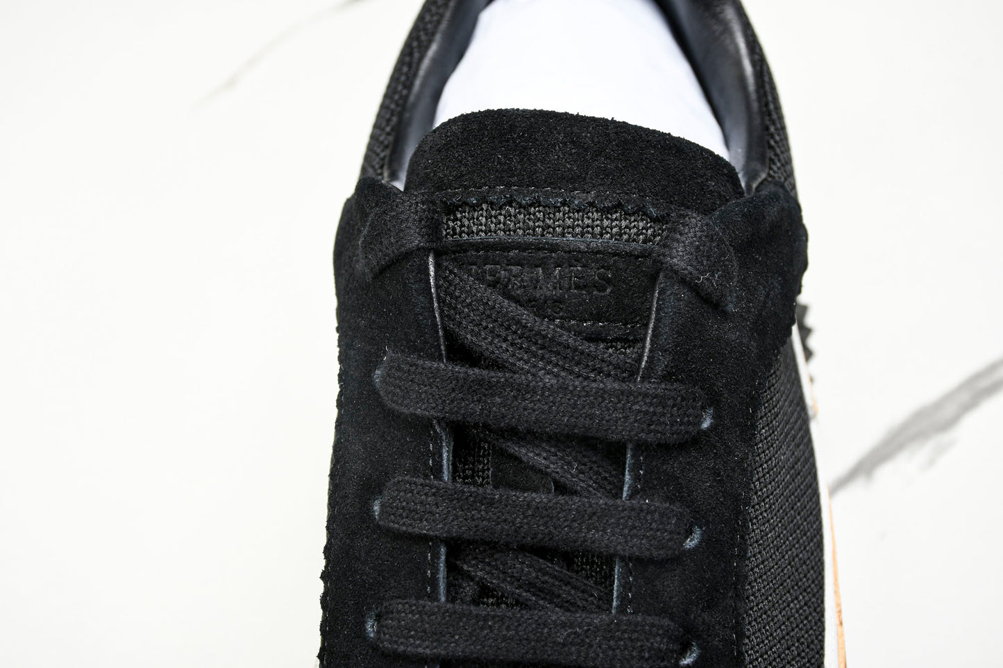 Нermès Bouncing Sneaker Panelled 'Noir Marron Blanc'