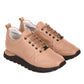 Beige Leather Sneaker