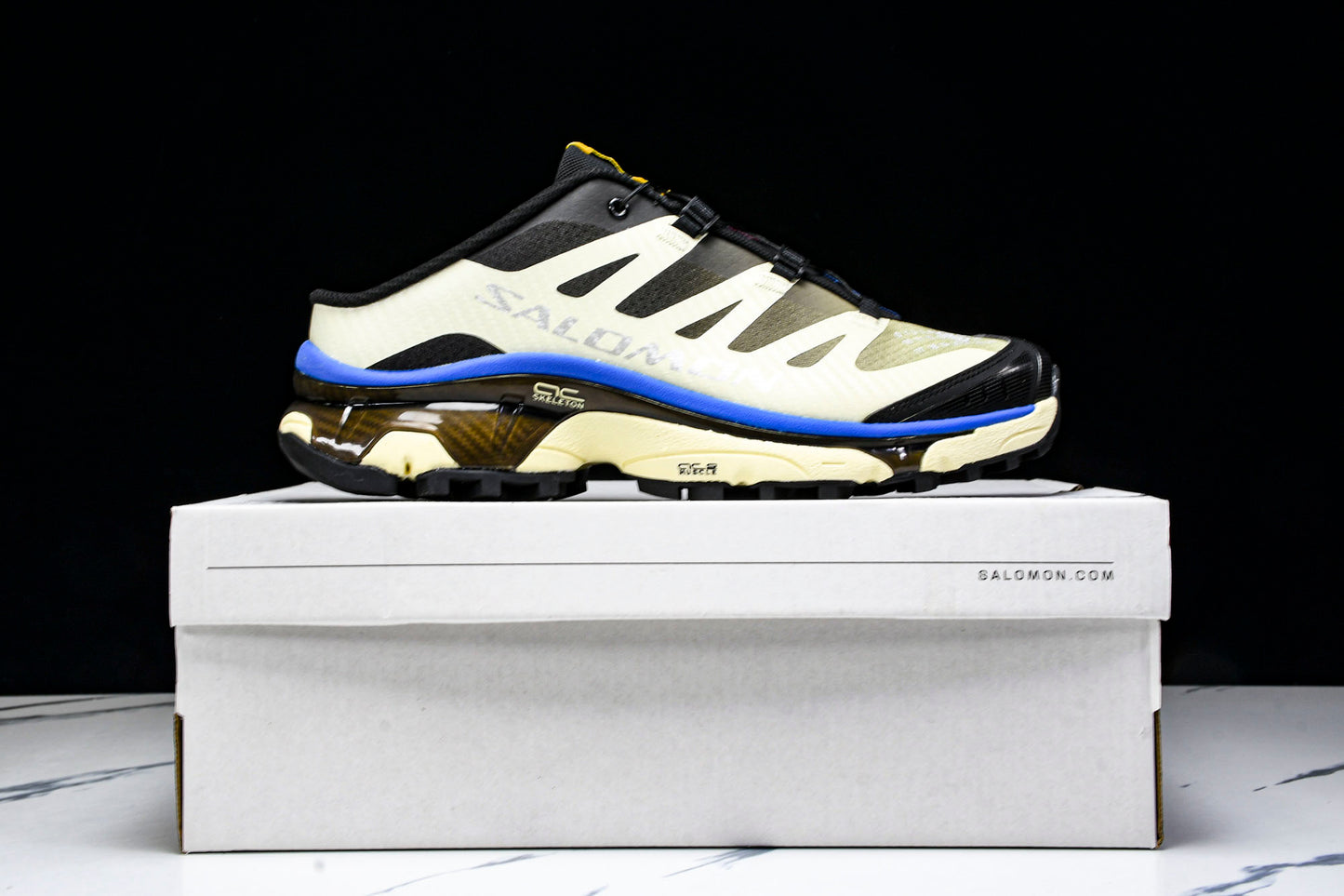 Salomon x MM6 Maison Margiela XT-4 Mule 'Transparent Yellow Shale'