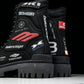 Вalenciaga Combat Strike Boot 'Black Logos'
