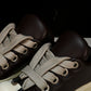 Rick Owens Luxor Jumbo Lace Padded Low 'Dark Brown'