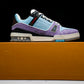Louis Vuittоп Trainer Low 'Blue Multi'