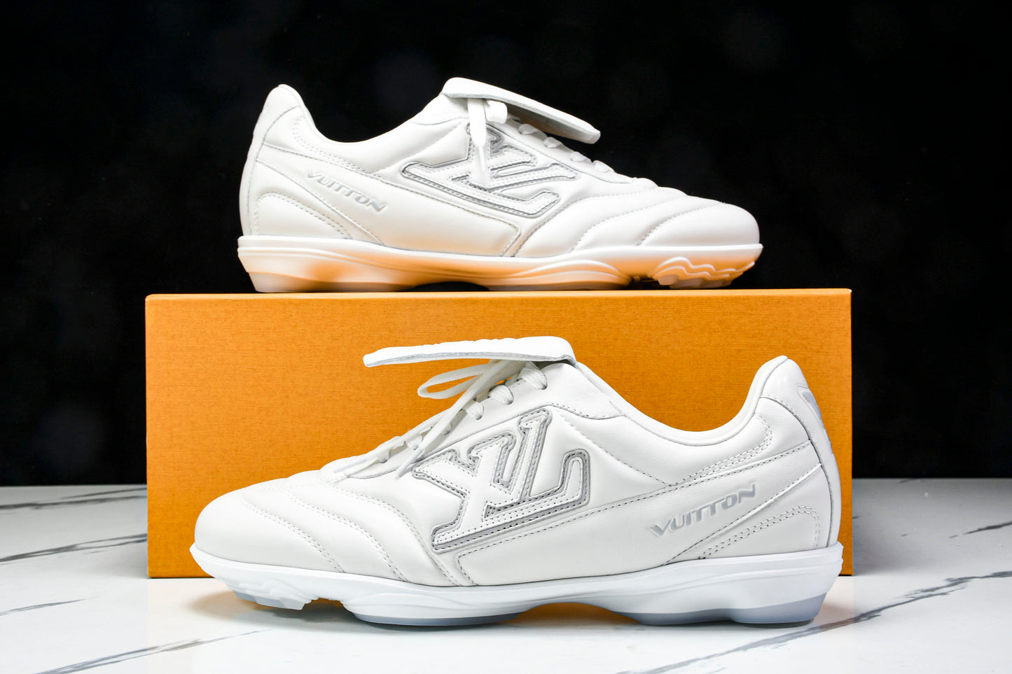 Louis Vuittоп Footprint Football Sneaker 'White'