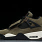 Travis Scott AJ4 Retro 'Olive Mocha' (Friends & Family)