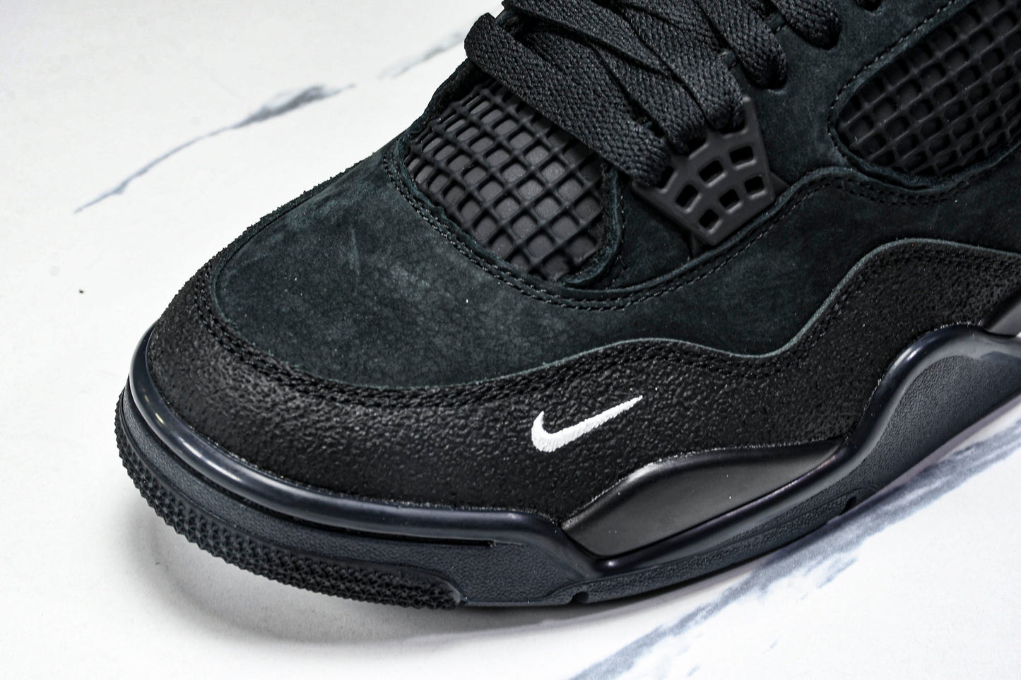 Nigel Sylvester x AJ4 Retro OG Brick by Brick 'Black' (Unreleased)