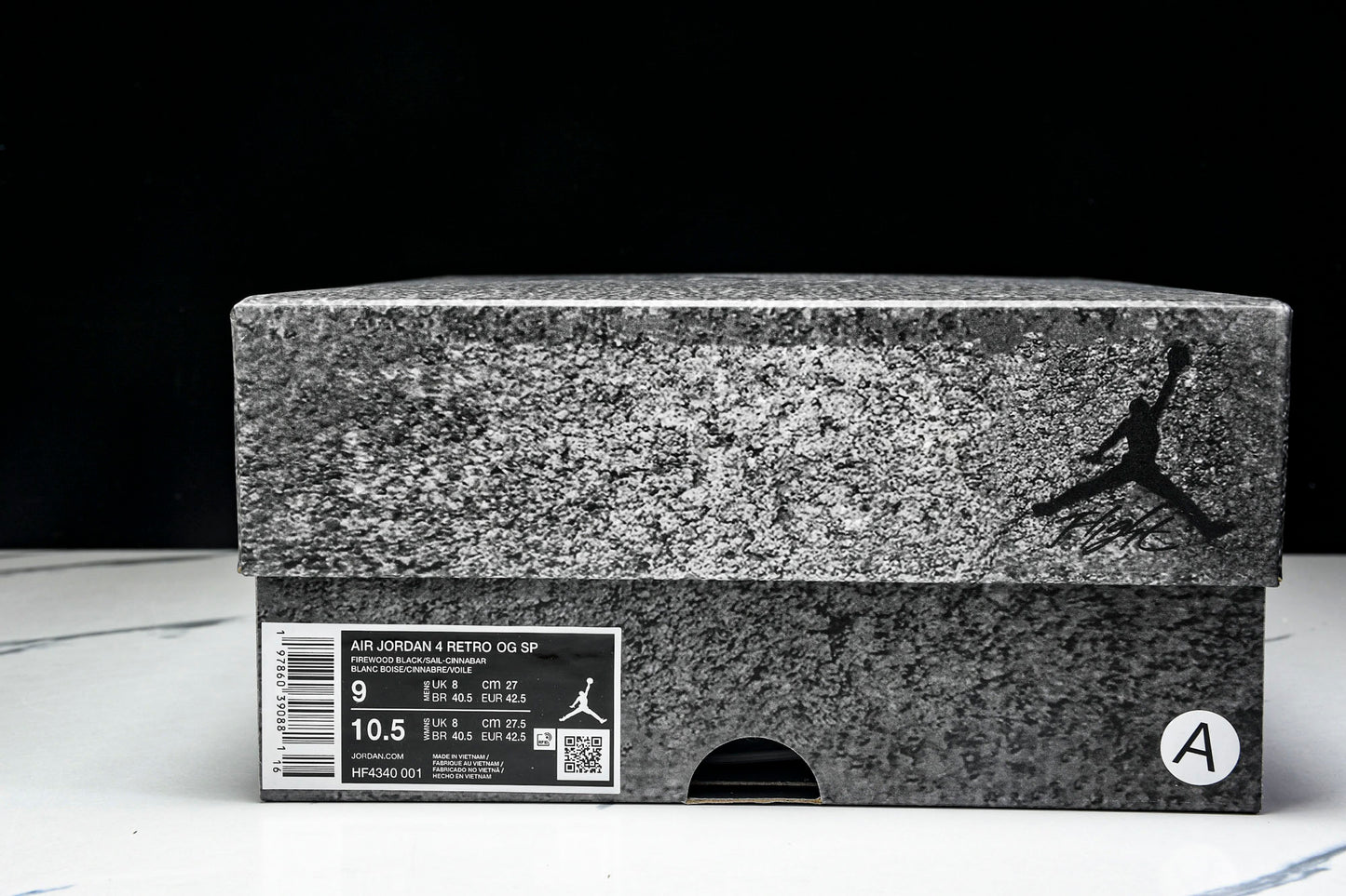 Nigel Sylvester x AJ4 Retro OG Brick by Brick 'Black' (Unreleased)