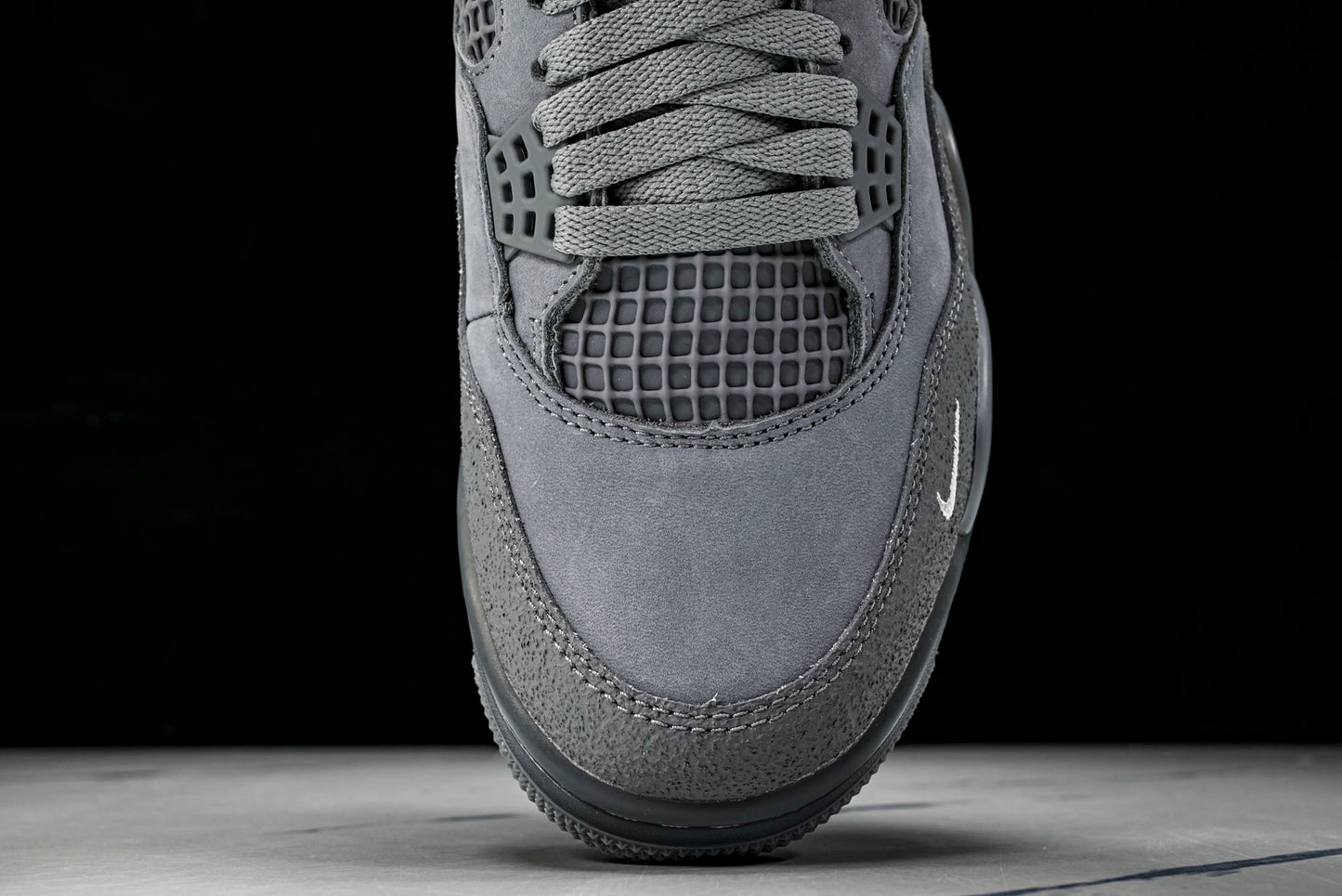 Nigel Sylvester x AJ4 Retro OG Brick by Brick 'Grey' (Unreleased)