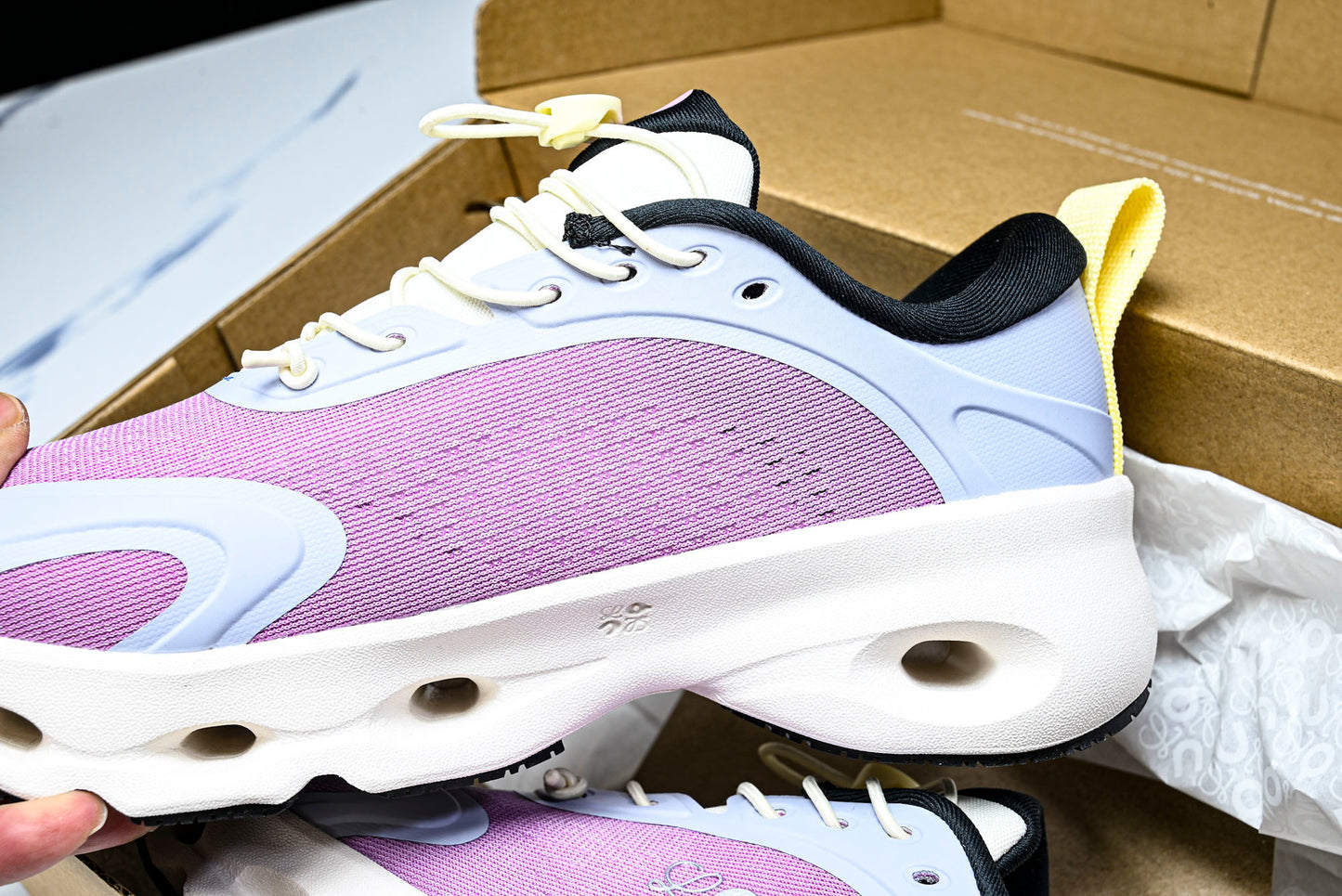 LOEWE × ON Cloudsolo 'Purple Pink Grey'