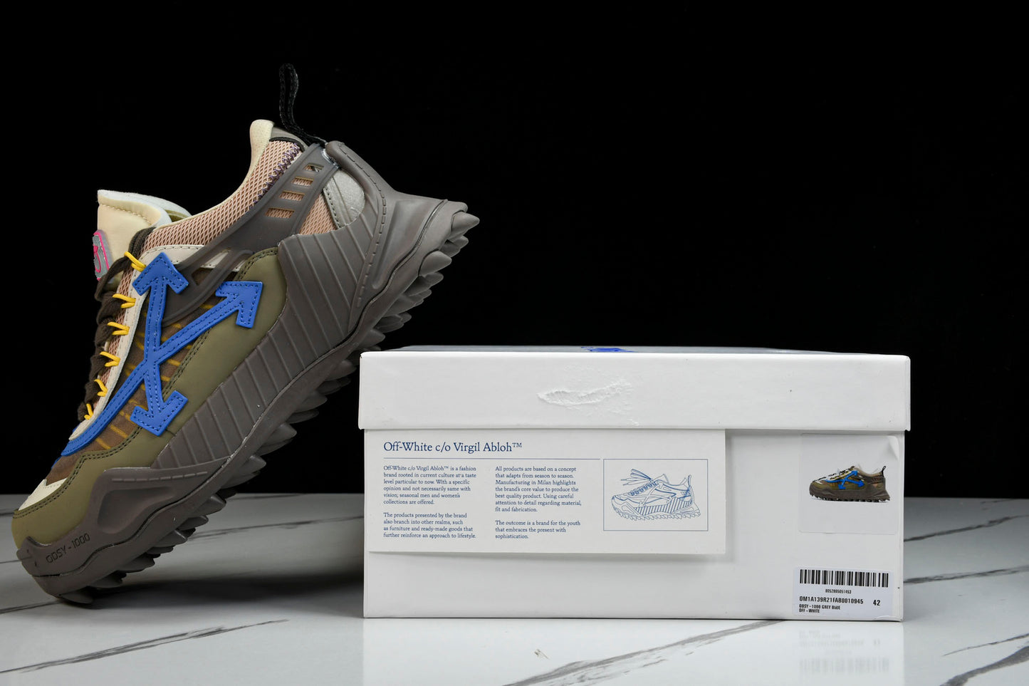 Off-White ODSY-1000 'Brown Grey Blue'