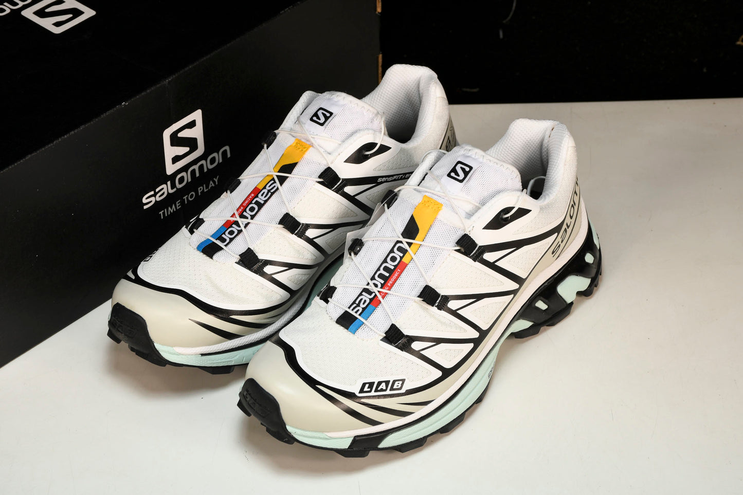 Salomon XT-6 'White Icy Morn'