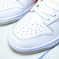SB Dnk Low x Supreme 94 White Metallic Silver