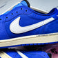 Travis Scott x Fragment AJ1 Low ‘Reverse Sail Military Blue’ (Unreleased)