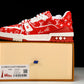 Louis Vuittоп Trainer Low 'Red Monogram Textile'