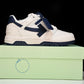 Off-White Out Of Office OOO Low Top 'White Navy Blue'