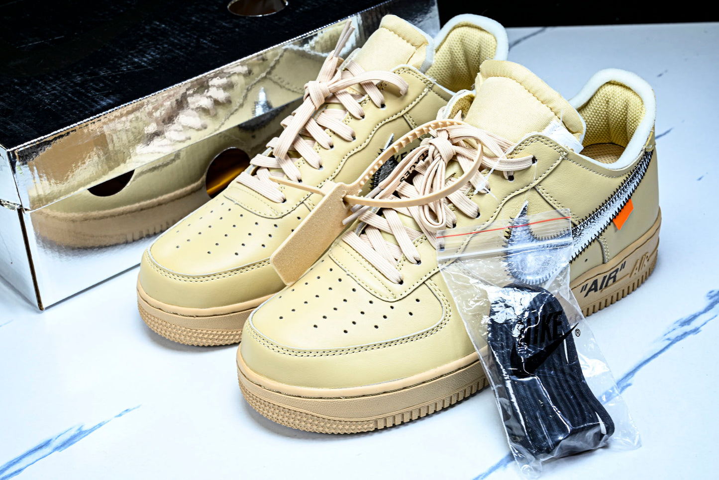 Off-White AF1 'Sesame'